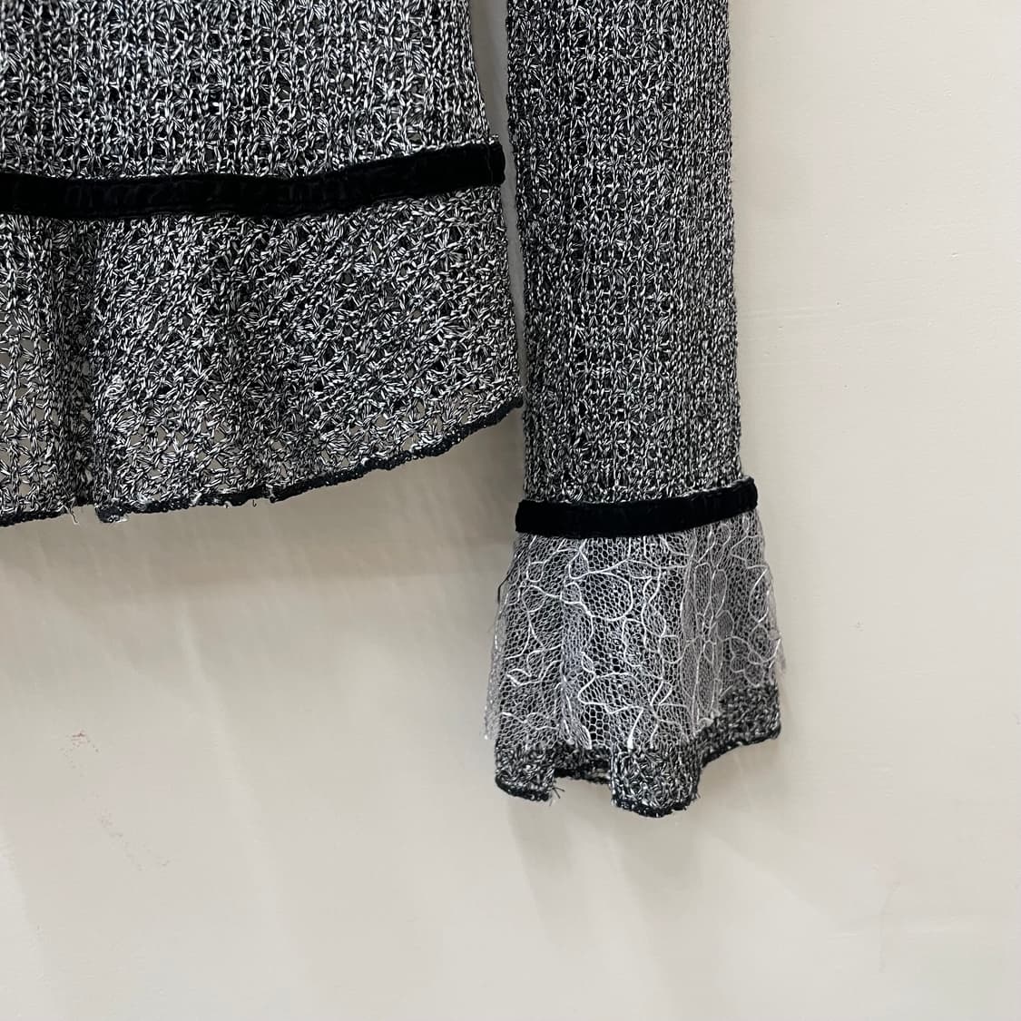 빈티지 러플 가디건 상품이미지5