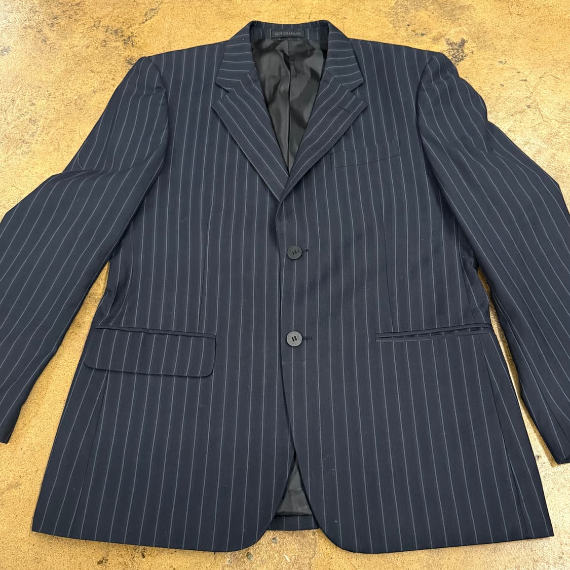 [정품/52] 조르지오 아르마니 스트라이프 정장 상의 b17 상품이미지3
