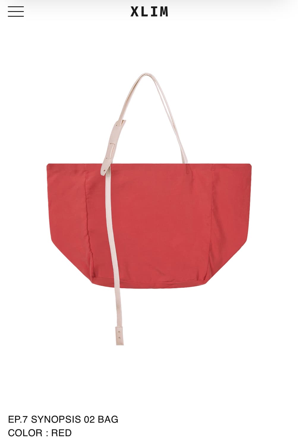 Xlim EP.7 SYNOPSIS 02 BAG 엑슬림 가방 상품이미지2