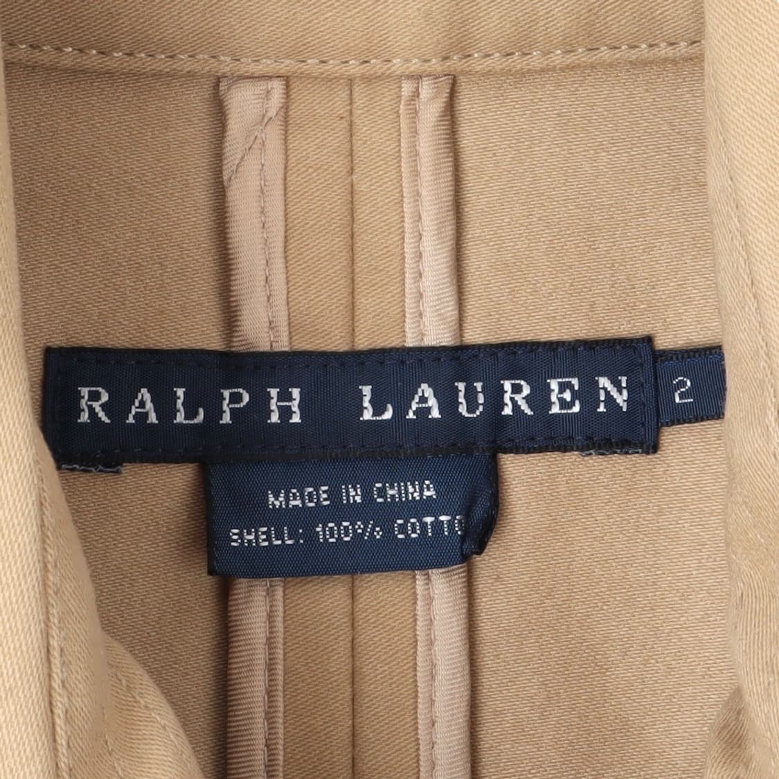 랄프로렌 베이지 더블 브레스티드 트렌치 코트 상품이미지8