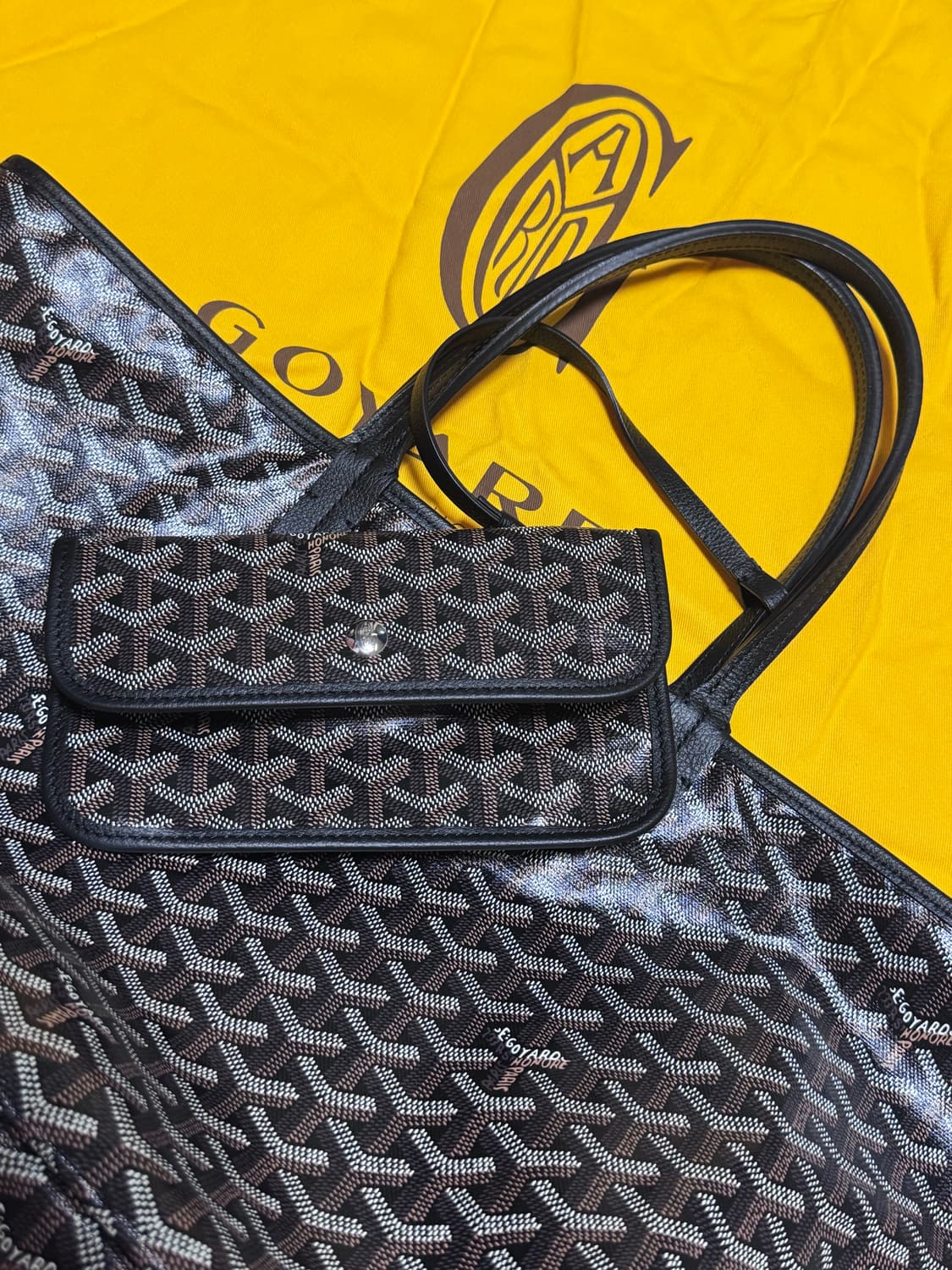 고야드 생루이백 PM 블랙 상품이미지1