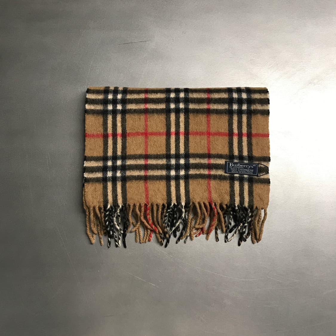 버버리 정품 캐시미어 머플러 베이지 상품이미지2