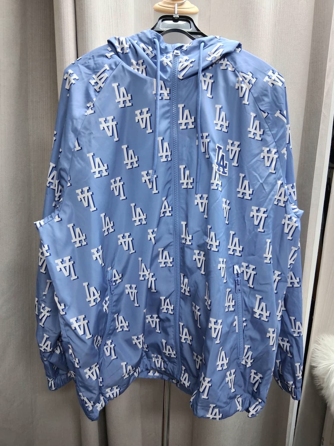 MLB LA 다저스 바람막이 L(100~105) 새제품 상품이미지1