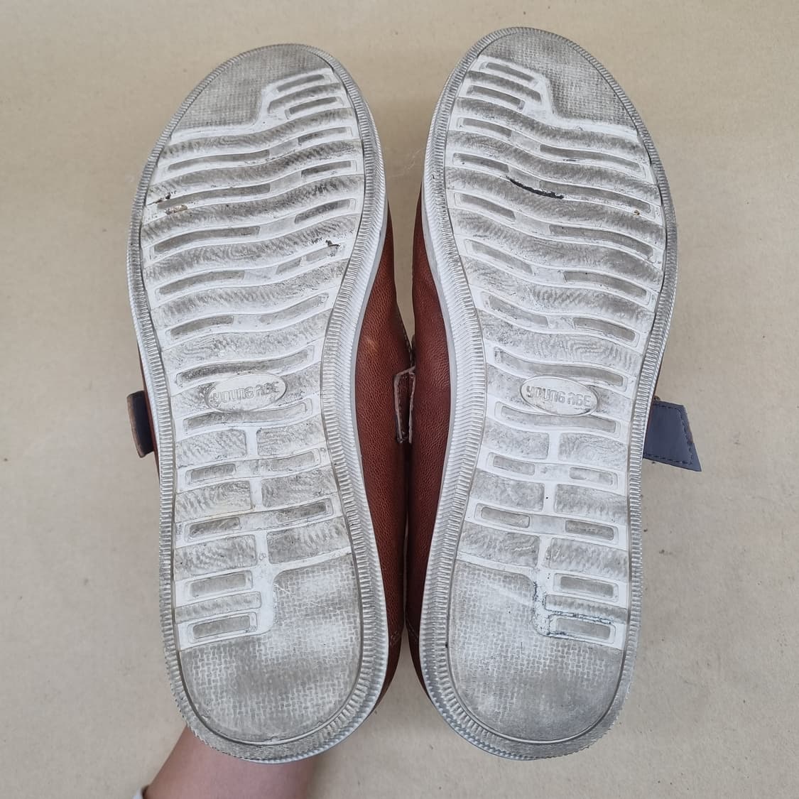 영에이지 천연가죽 남성샌들 실사이즈 270 상품이미지3