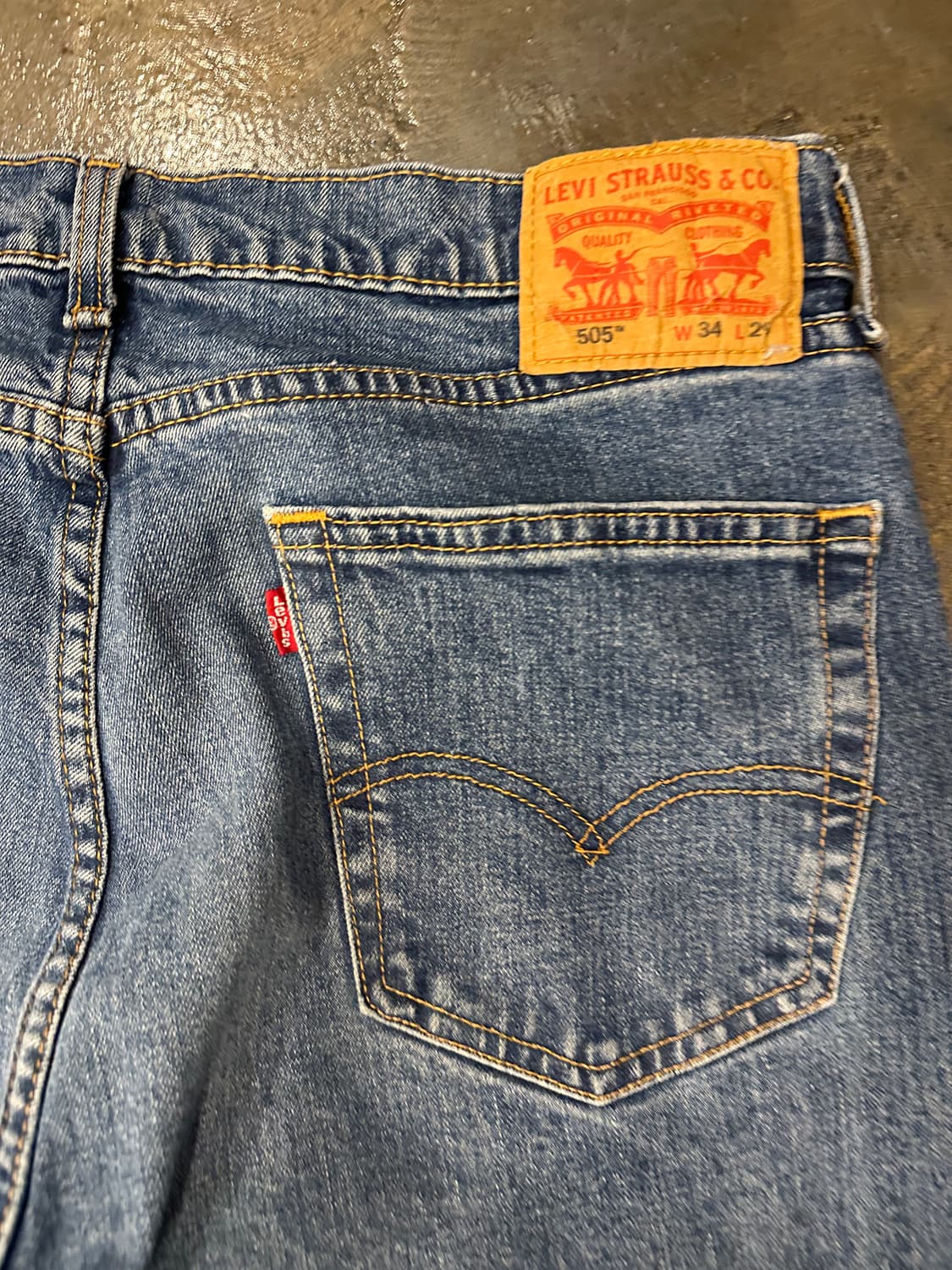 Levis 리바이스 505 W34 L29 상품이미지4