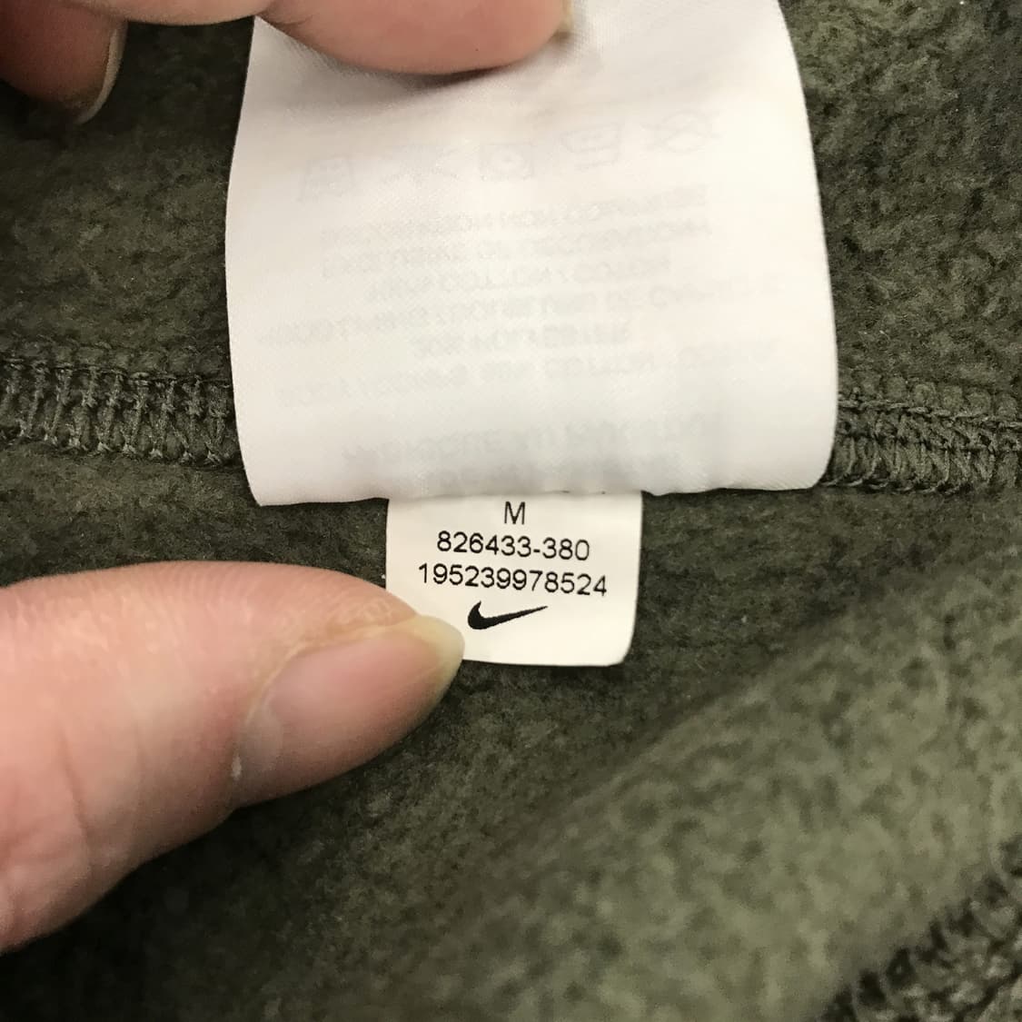 나이키 솔로스우시 NSW 후드 카키 [해외M] 상품이미지7