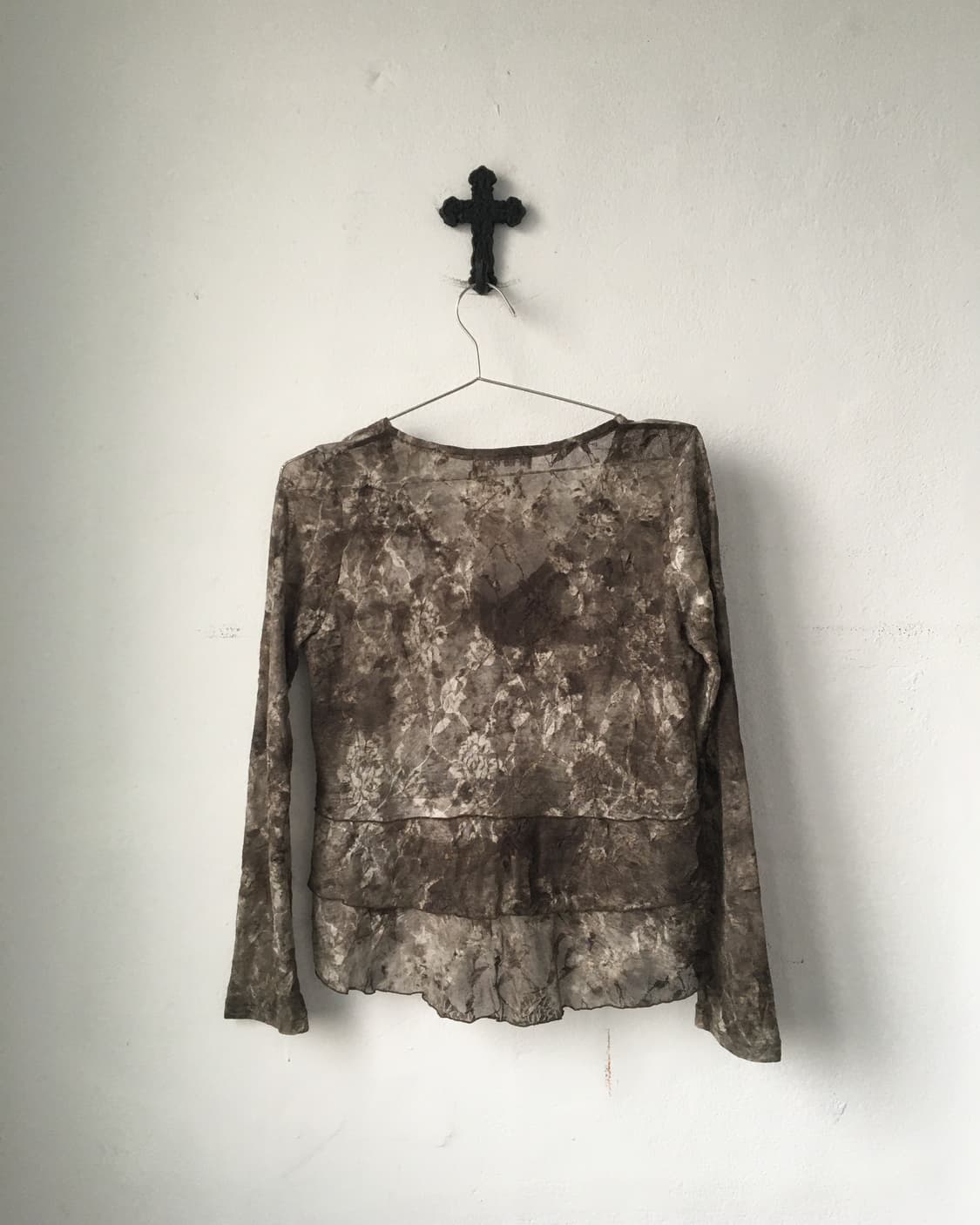 Dyed mesh caridgan 상품이미지3