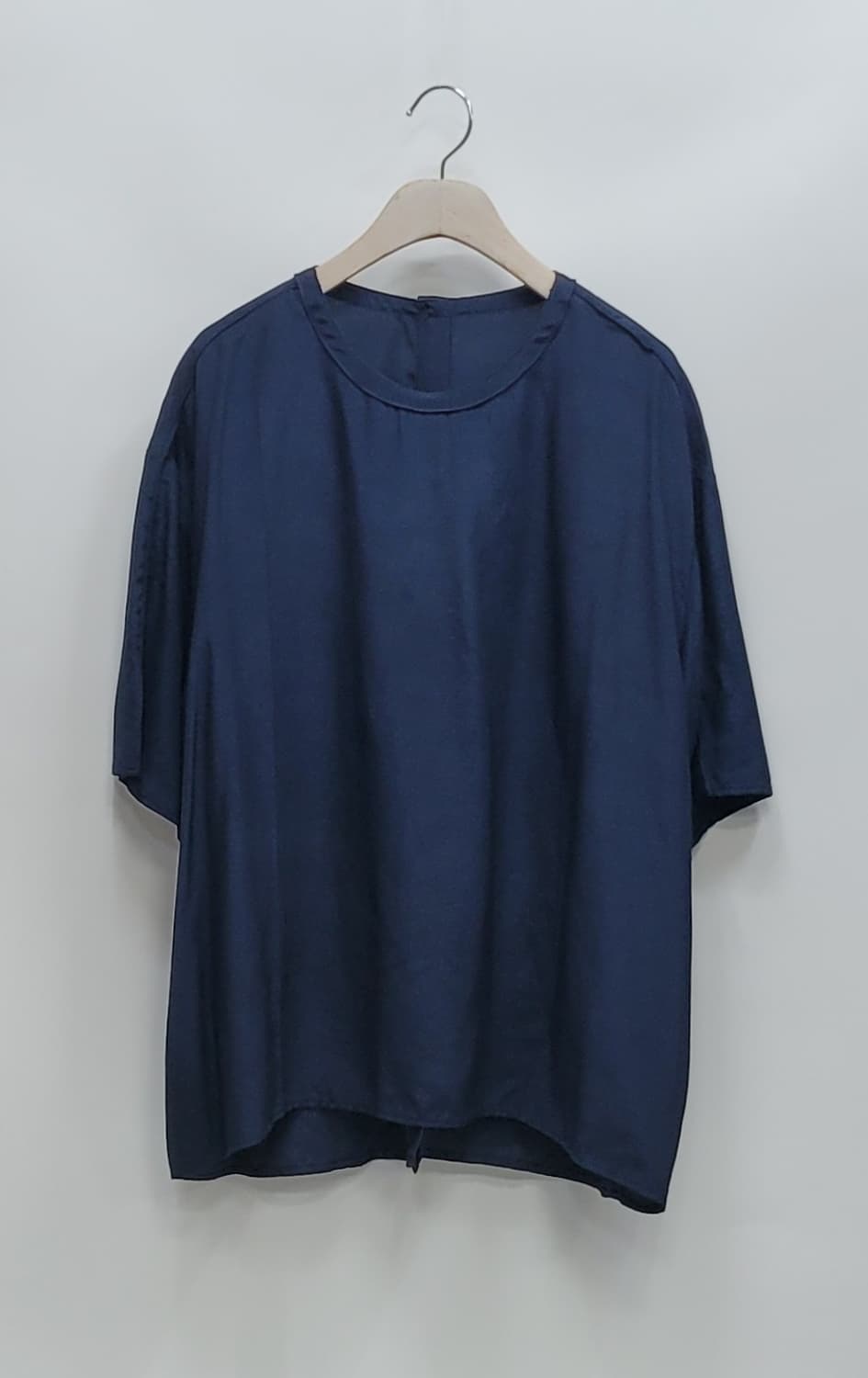 VOV 보브 루즈핏 레이온100%  블라우스 / 여 66 (85) 네이비 상품이미지1