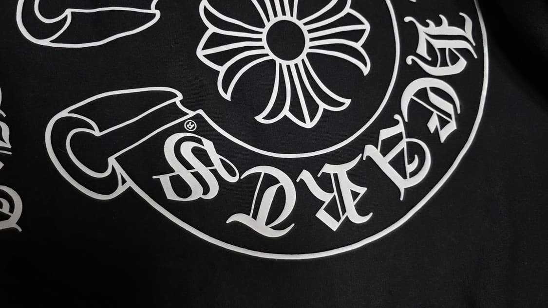 [새상품급,M]크롬하츠 홀스슈 오사카 후드티 블랙 상품이미지3