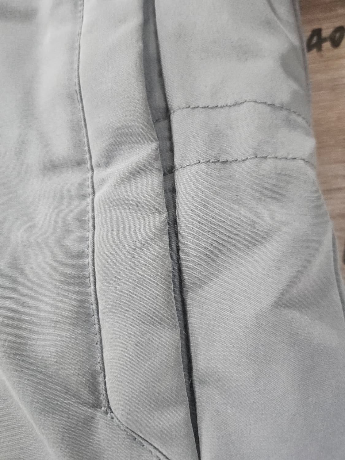 캉골 덕다운 하프 패딩 XL  그레이 상품이미지6