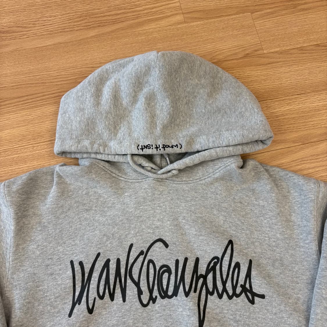 마크곤잘레스 회색 후드티S 상품이미지3