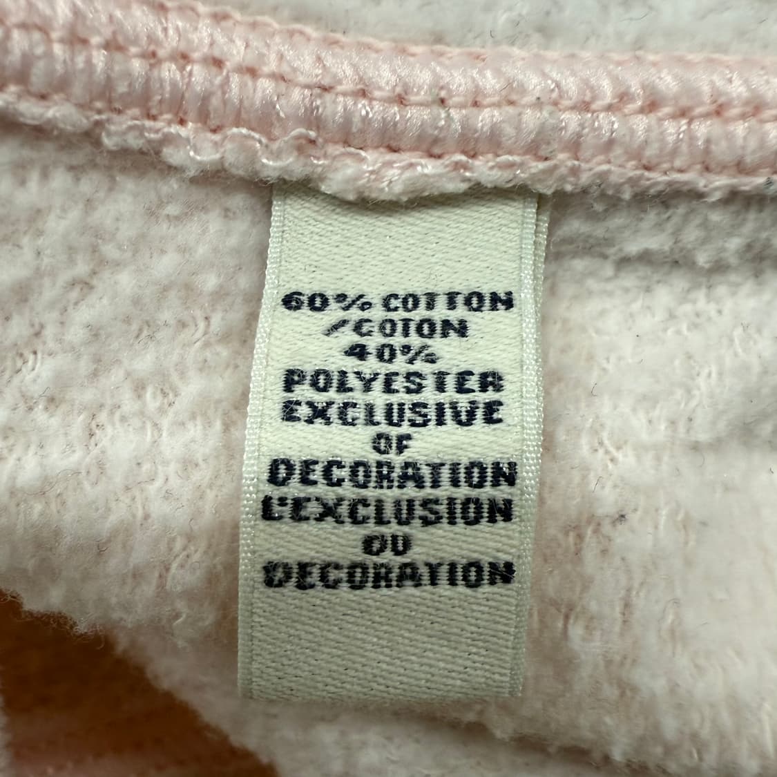 아베크롬비 딸기우유 핑크 후드집업 상품이미지6