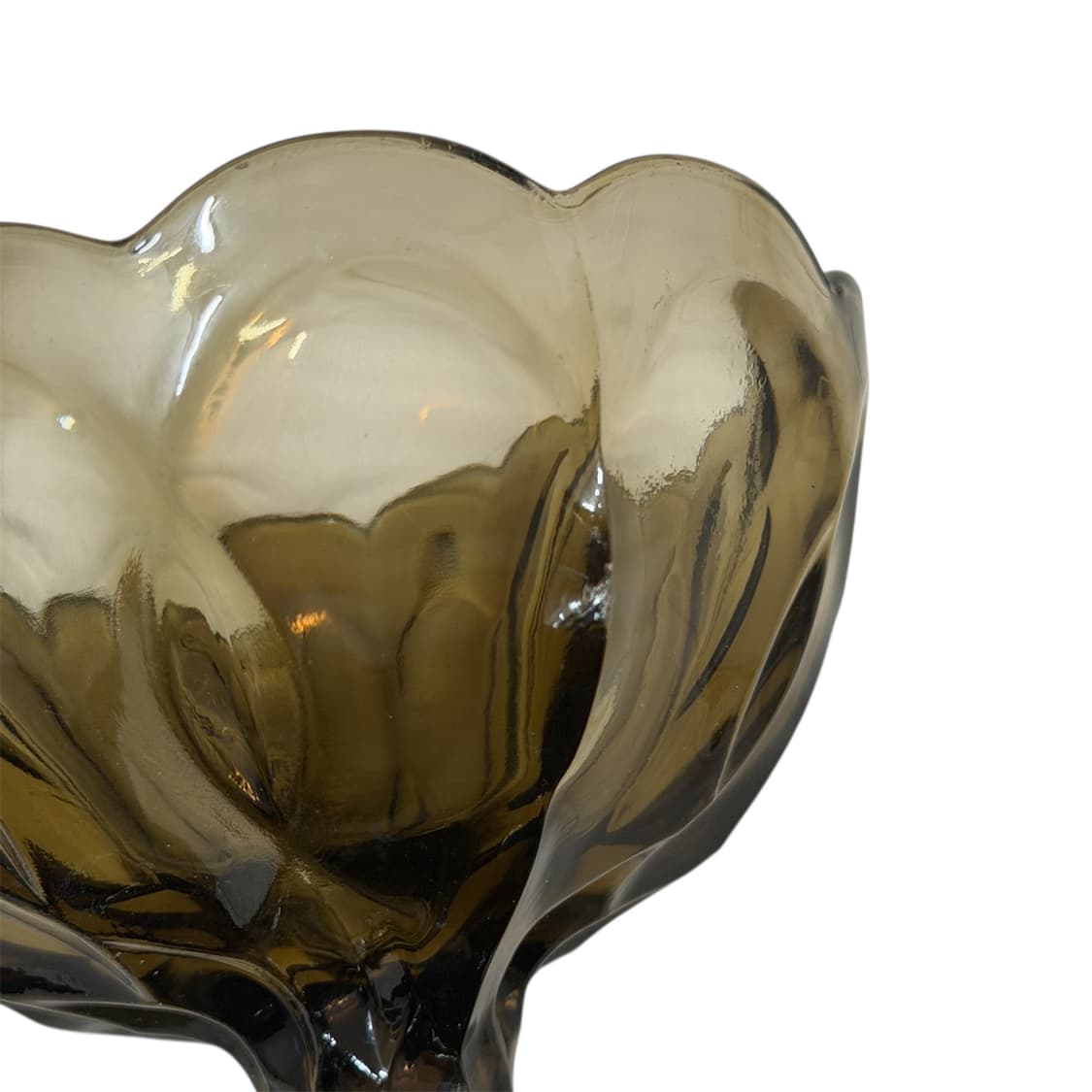 앰버 글라스 풋드 보울 상품이미지7