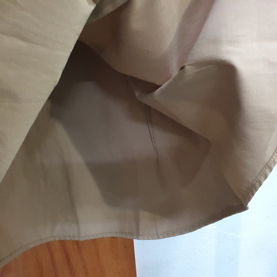 베이지 반팔 남자셔츠(95) 상품이미지3