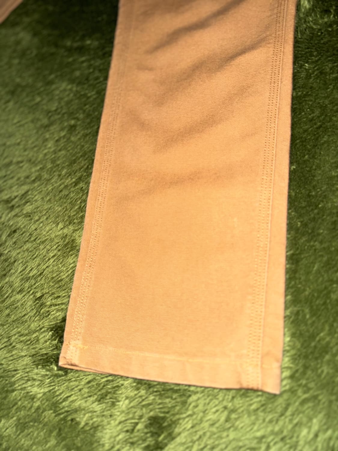 [30X32] 칼하트 WIP 덕 캔버스 싱글니 카펜터 팬츠 워시드 탄 상품이미지7