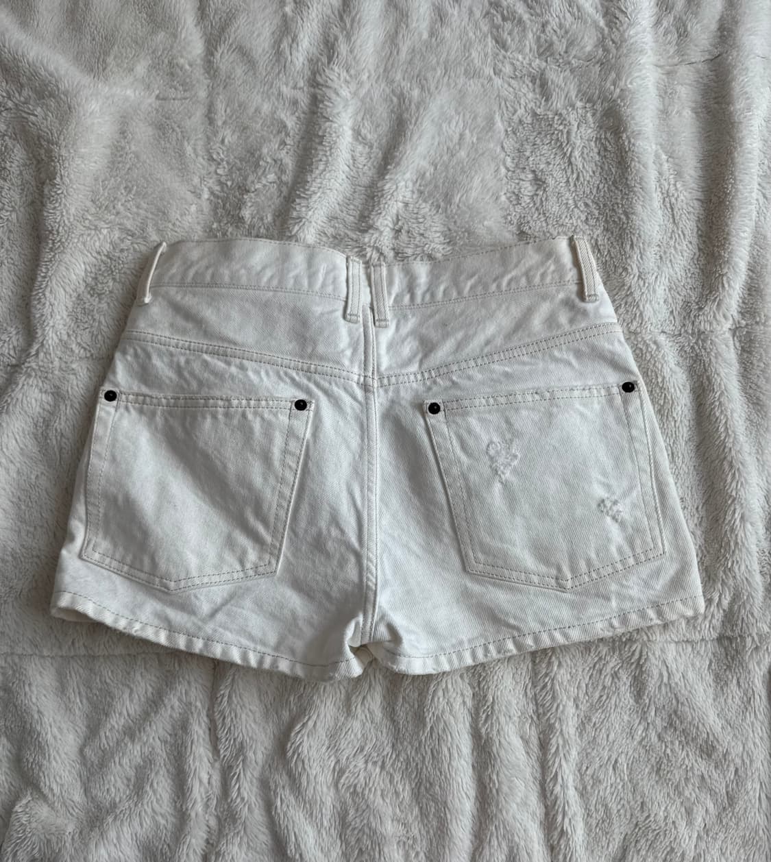 체리퀴리 데미지 데님 쇼츠 2사이즈 상품이미지5