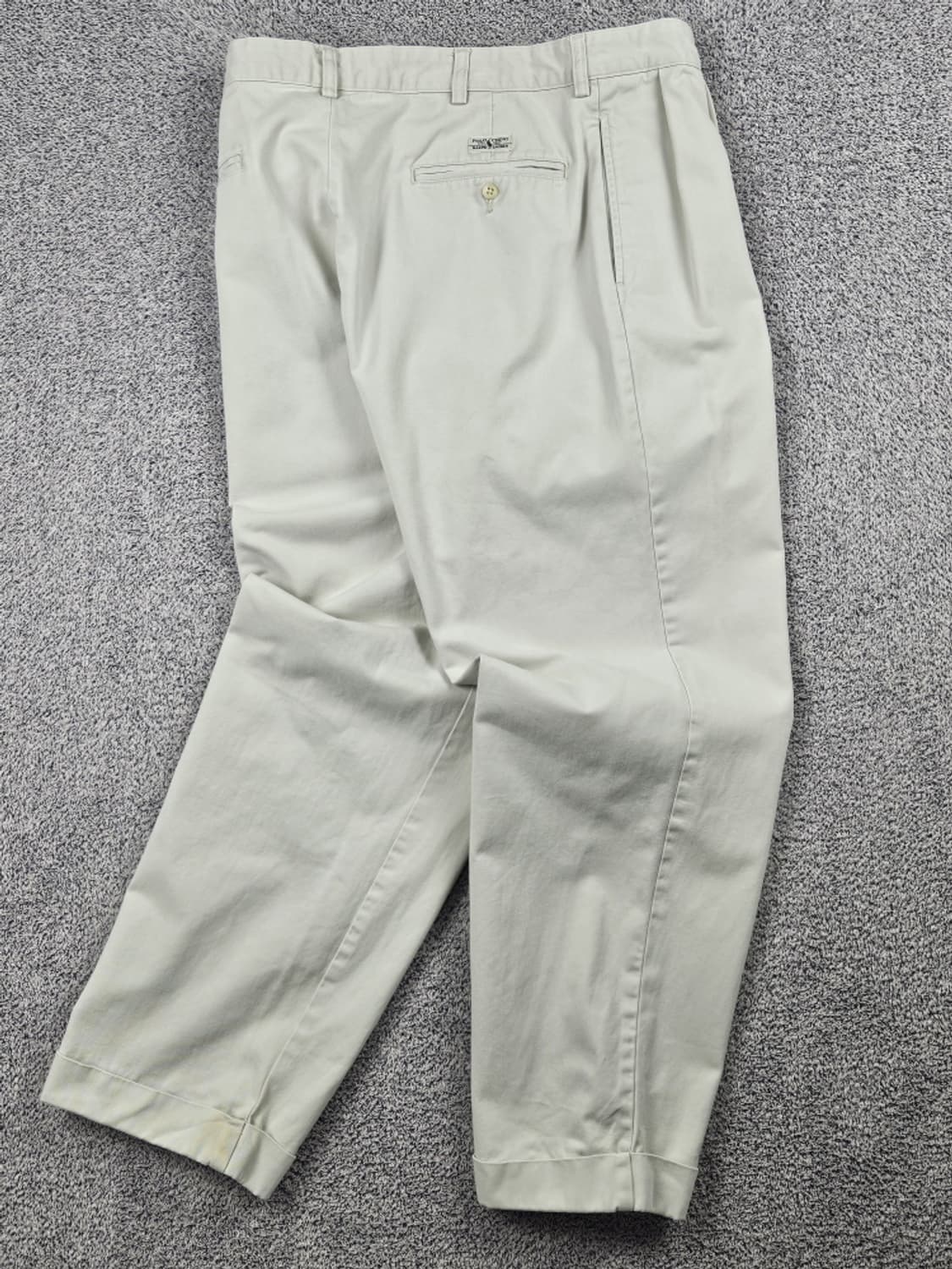 폴로랄프로렌 투턱 롤업 화이트 치노 팬츠 ( 36" ) / 10230 상품이미지3