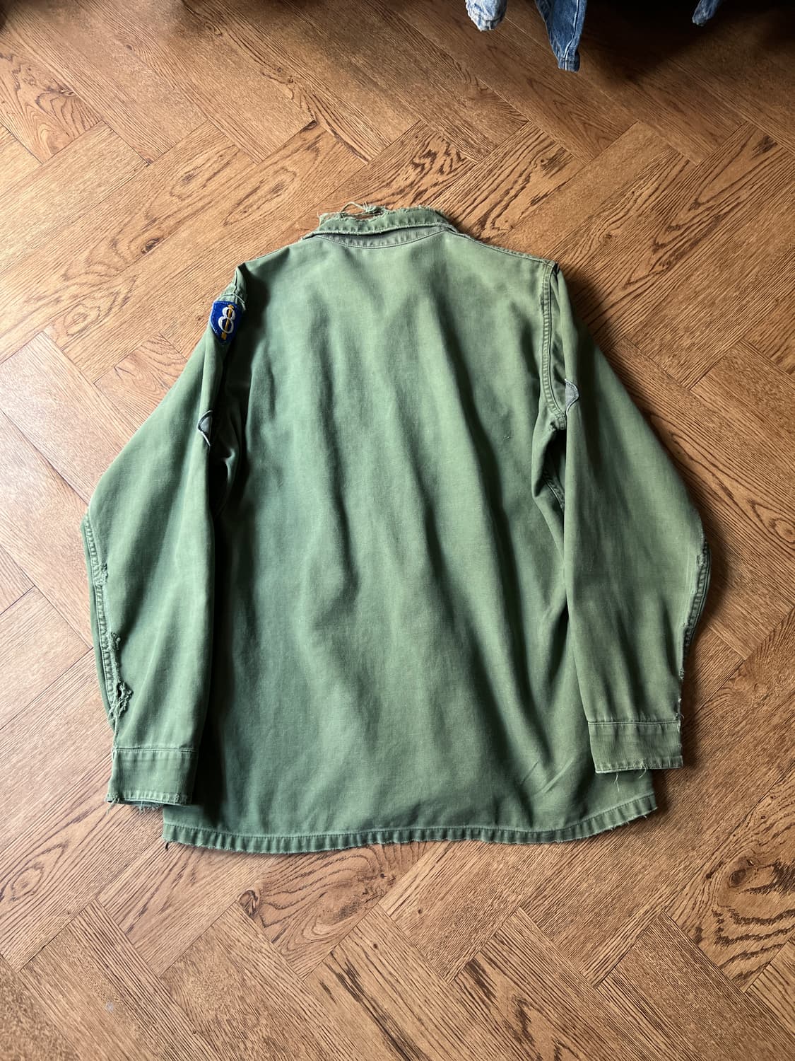 [M]5~60's 오리지널 U.S ARMY OG-107 셔츠 상품이미지8