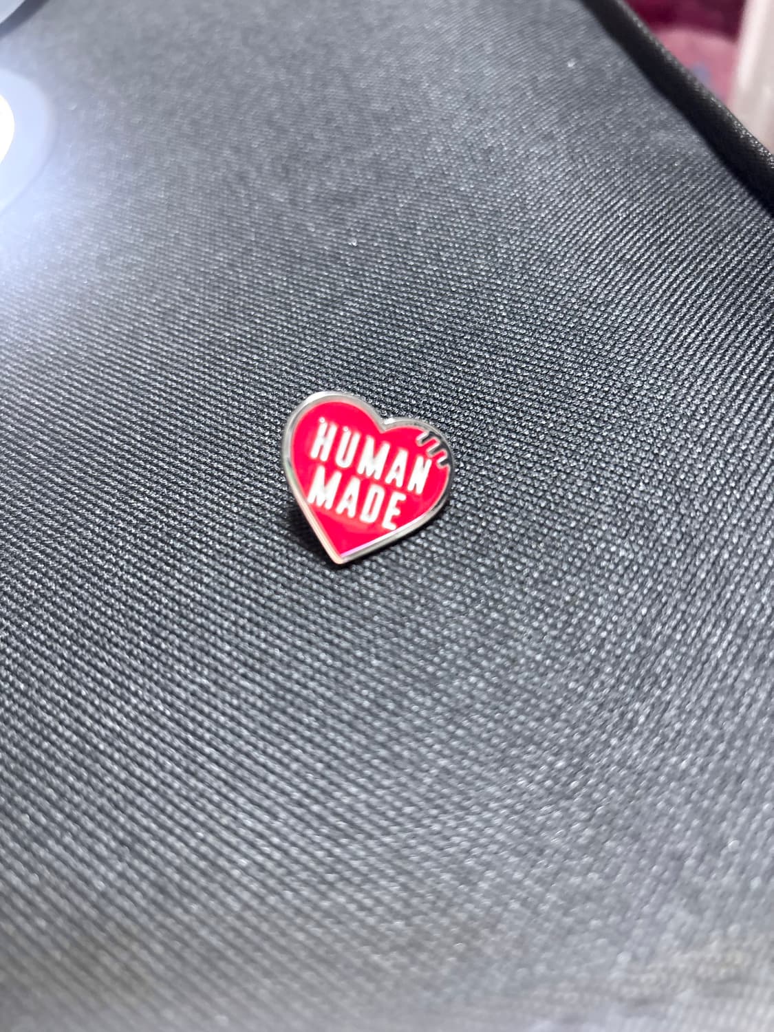 휴먼메이드 하트 뱃지 레드 하트핀 상품이미지2