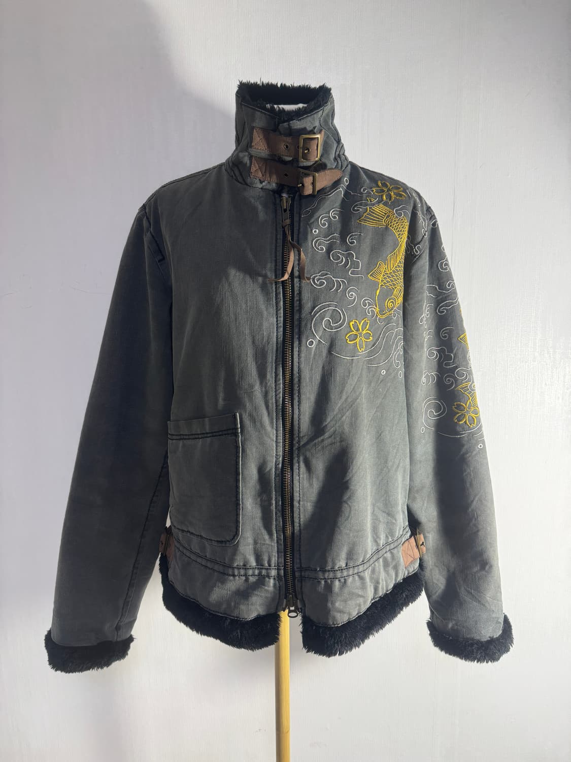 Kula by eternal 오리엔탈 자수 무스탕 y2k 오즈온  상품이미지4