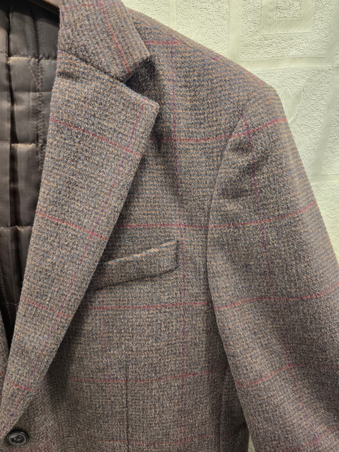 워모 L'UOMO 남성 모+캐시미어 자켓 105 상품이미지3