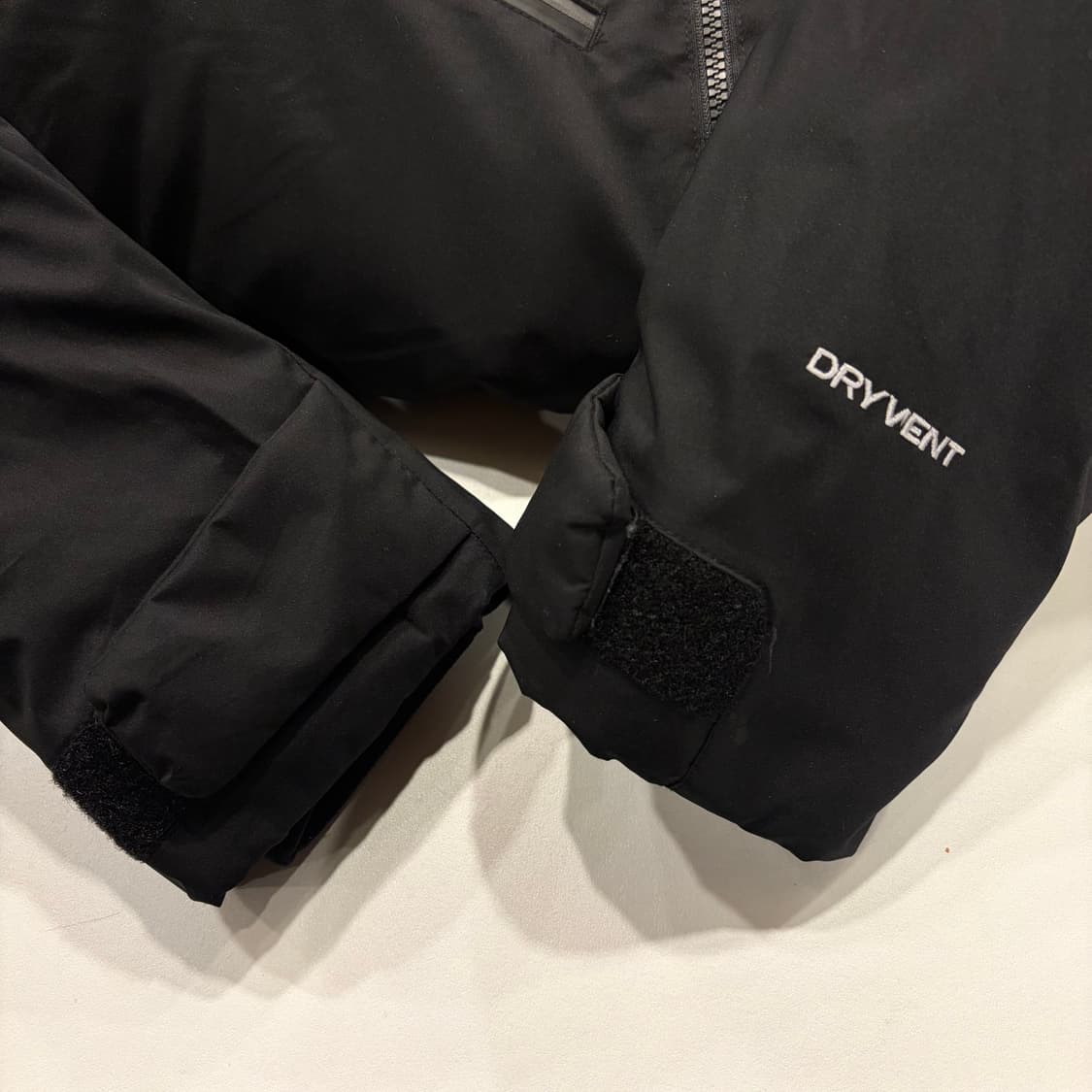 [L] 노스페이스 화이트라벨 멘톤 블랙 후드 패딩 자켓 B429 상품이미지7