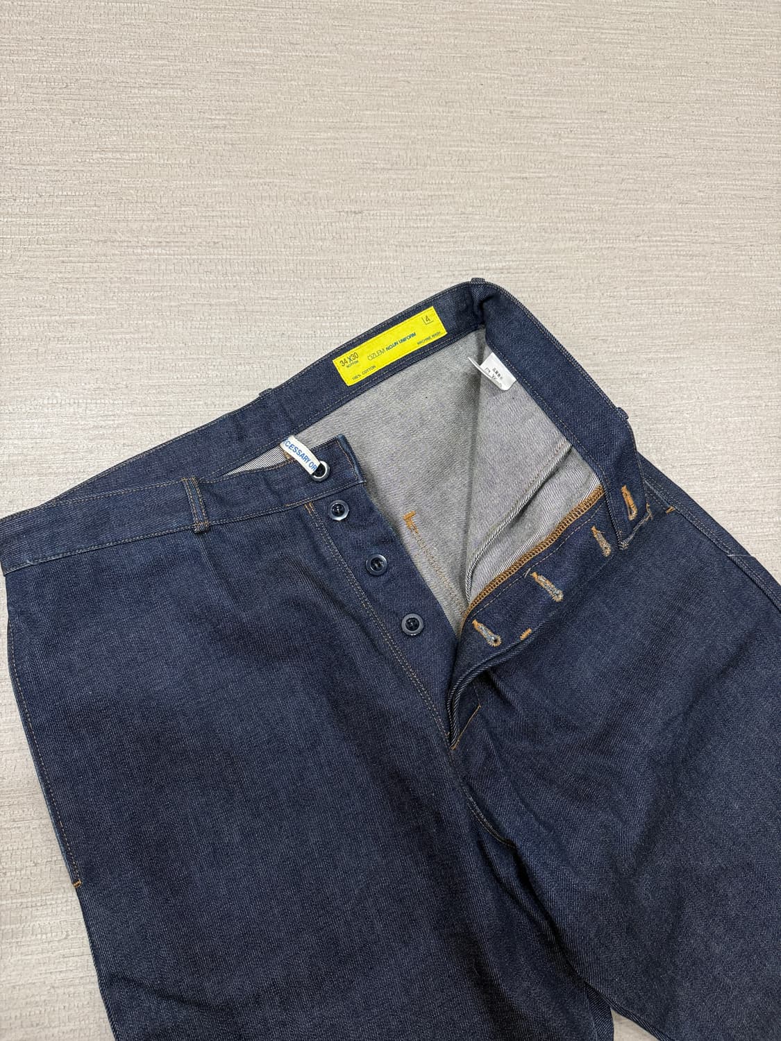 nacessary or unnecessary 페인터 데님 상품이미지3