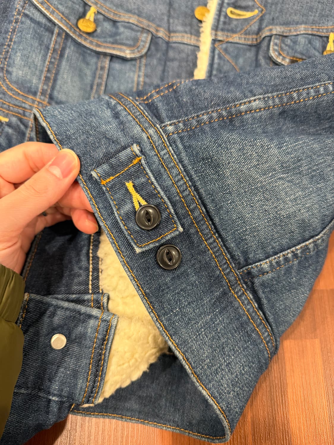 Lee 리 스톰라이더 쉐르파 데님 트러커 자켓 상품이미지8