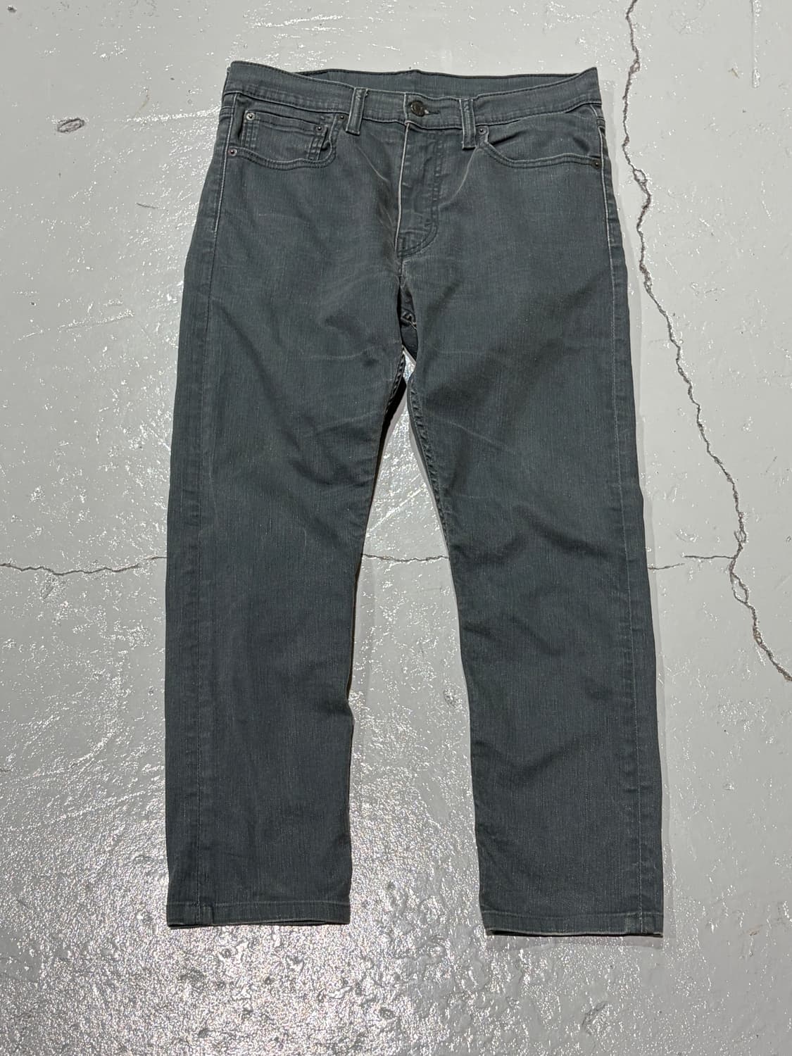 리바이스(Levis) 빈티지 그레이 워싱 512 데님 팬츠 상품이미지1