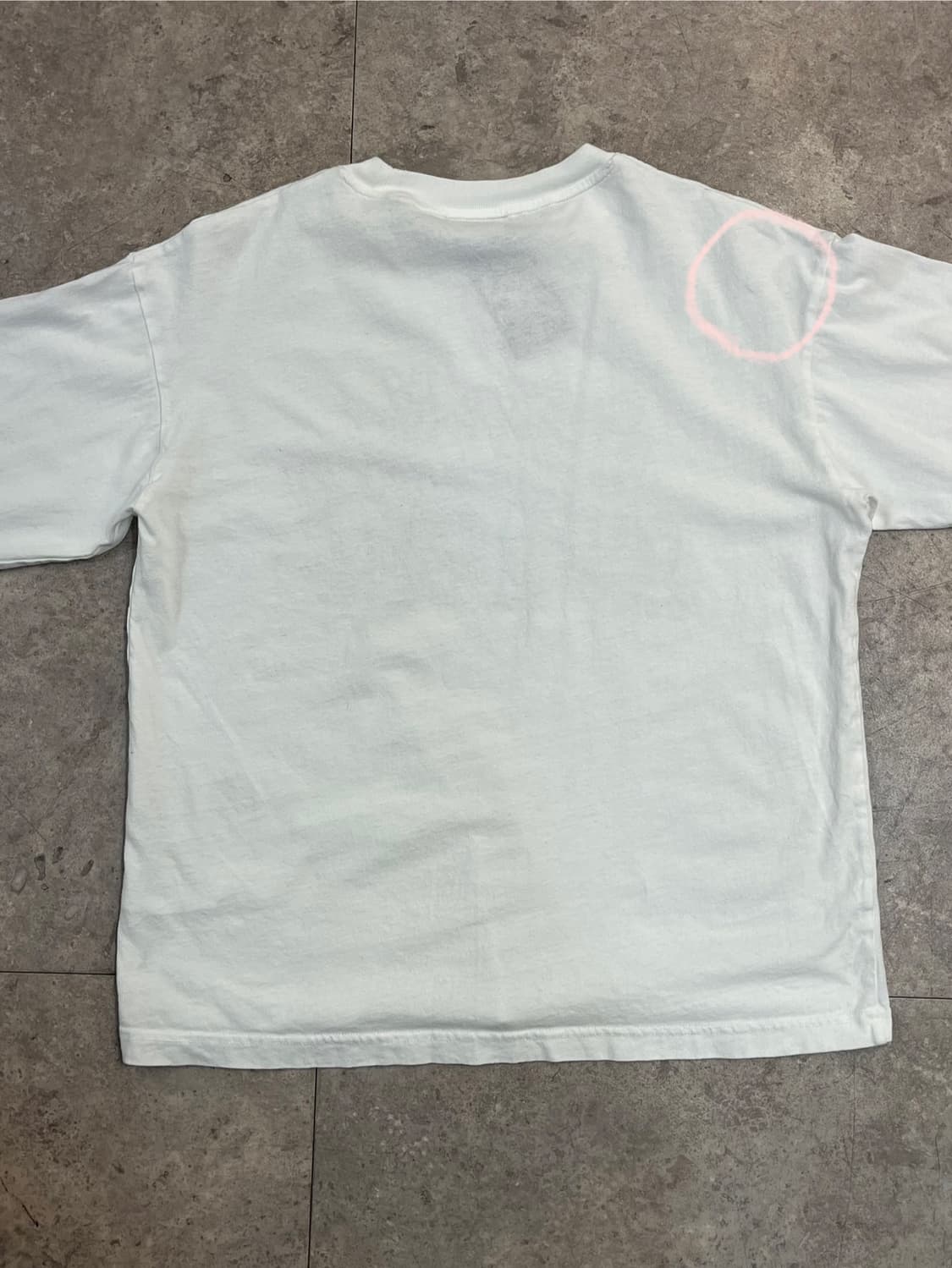 랭글러 프린팅 긴팔티 화이트 M #csz2431 상품이미지8