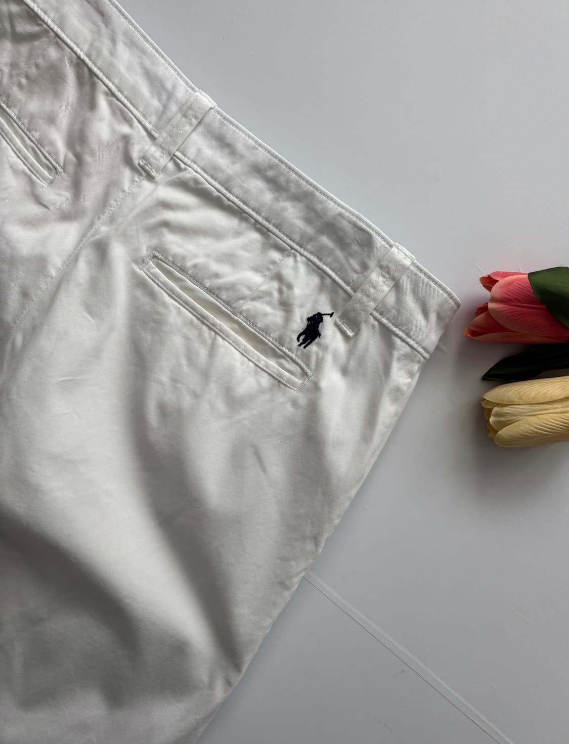 Polo 폴로랄프로렌 화이트 치노 팬츠 상품이미지5