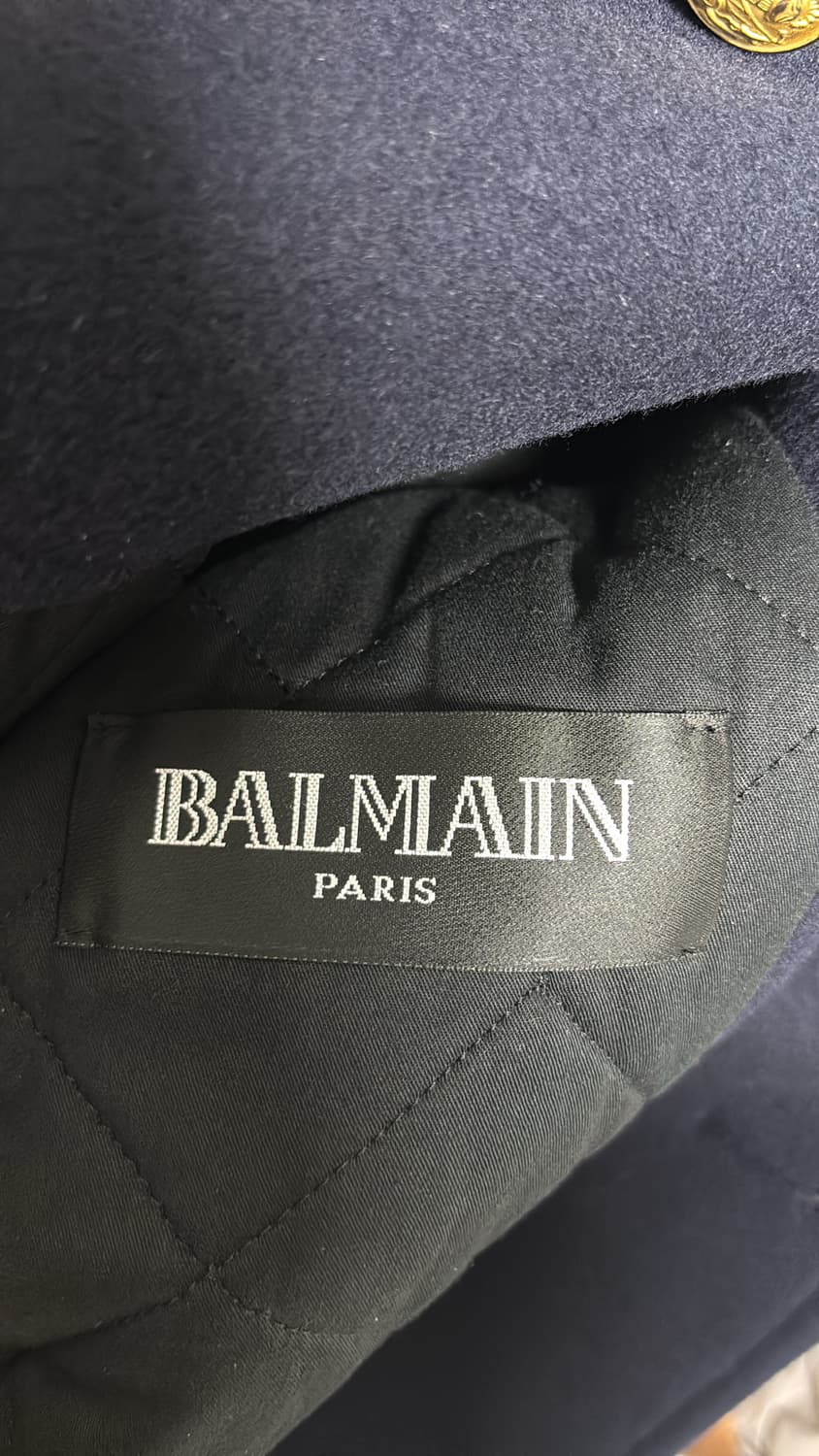 발망 금장 피코트 56사이즈 네이비 상품이미지5