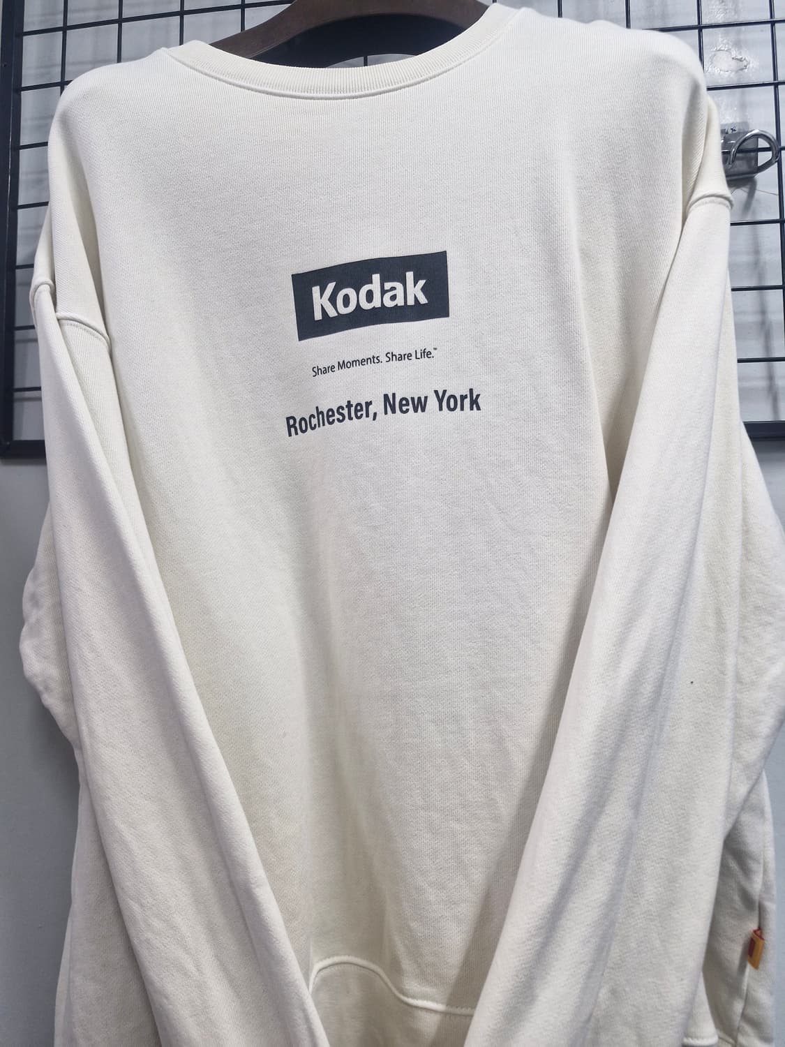 100-105XL 코닥 메일러 피그먼트 워싱 맨투맨. 상품이미지5