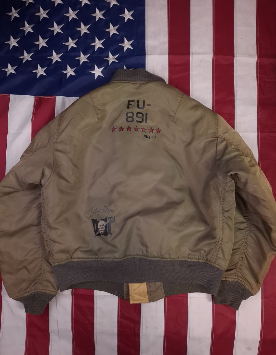 오리지날 80's 아비렉스 한국전쟁기념 MA-1 항공 자켓 상품이미지1