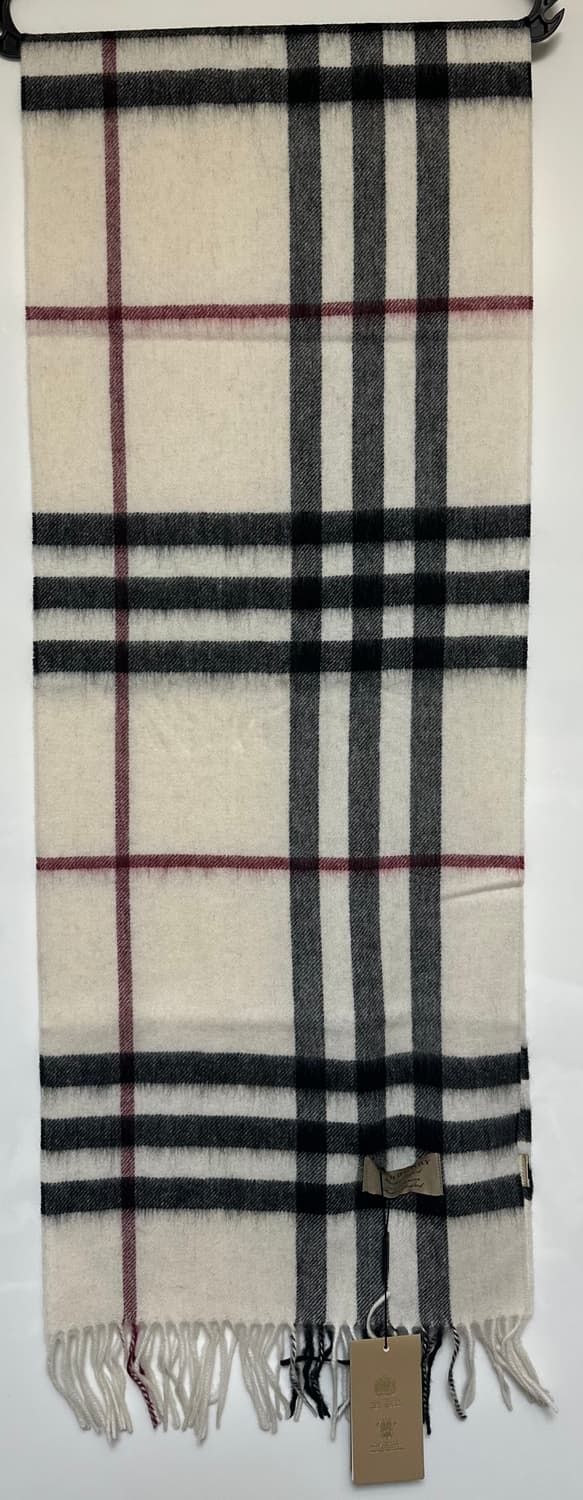 버버리 체크 머플러 캐시미어 목도리 남여공용 상품이미지1