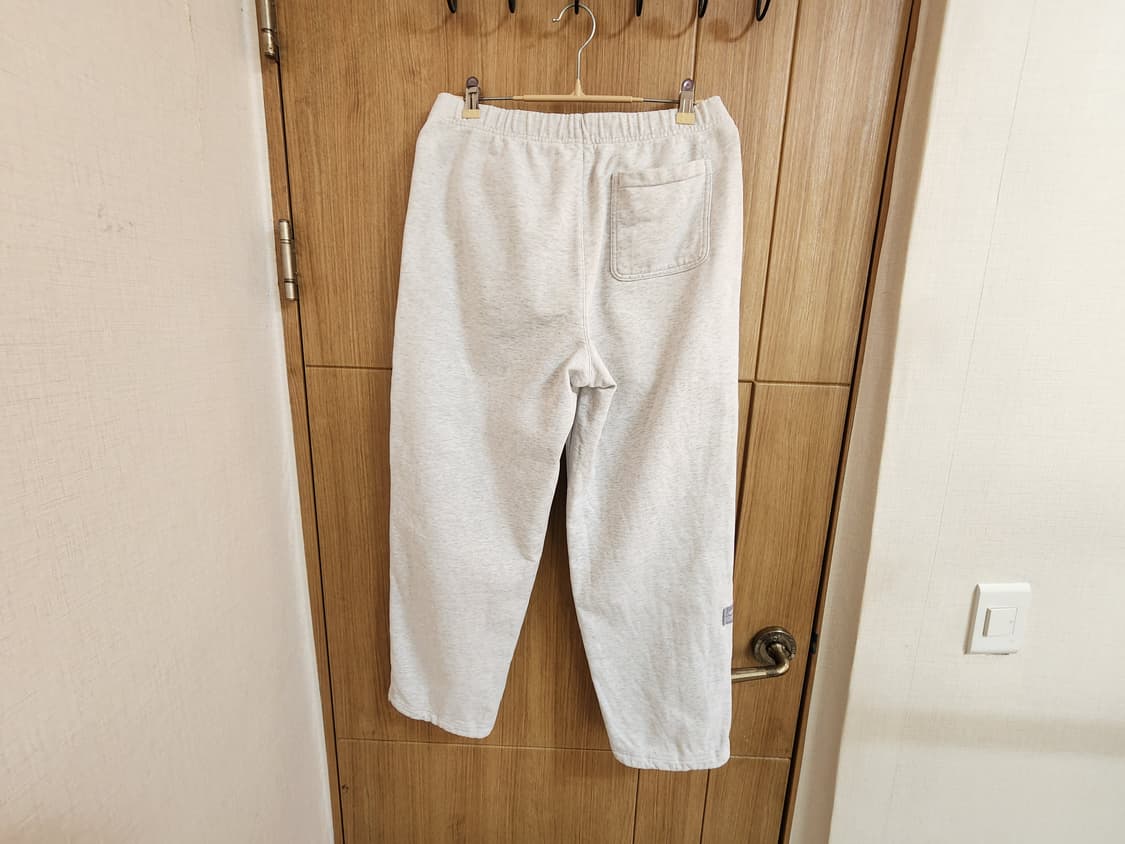 (L)뉴발란스 유니 스트레이트 스웻 팬츠 오트밀멜란지 상품이미지3