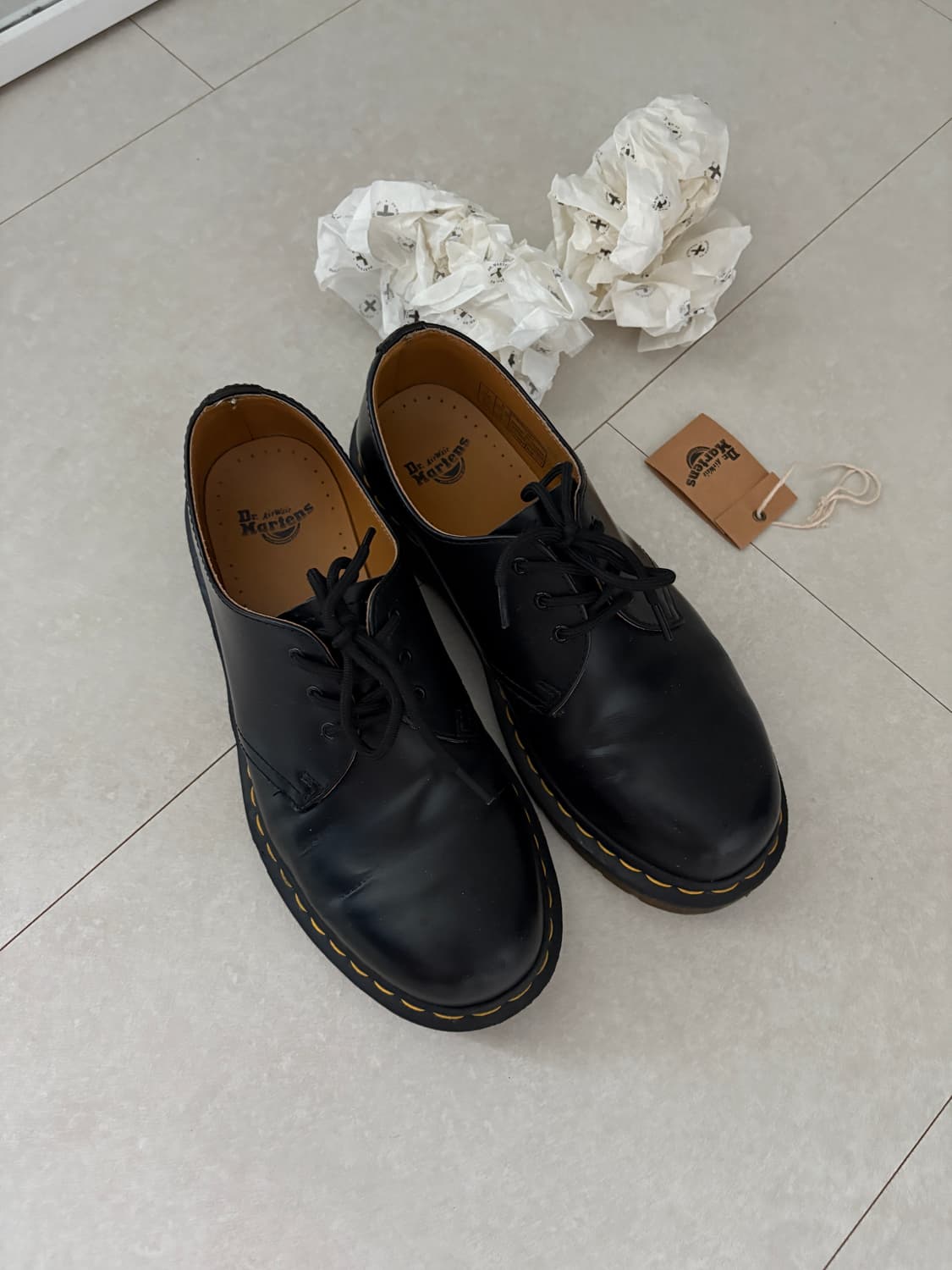 닥터마틴 1461 스무스 블랙 uk7 상품이미지1