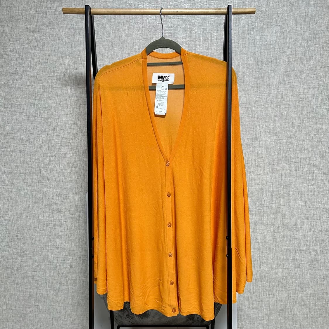 정품 S) MM6 마르지엘라 케이프 숄 블라우스 상품이미지1