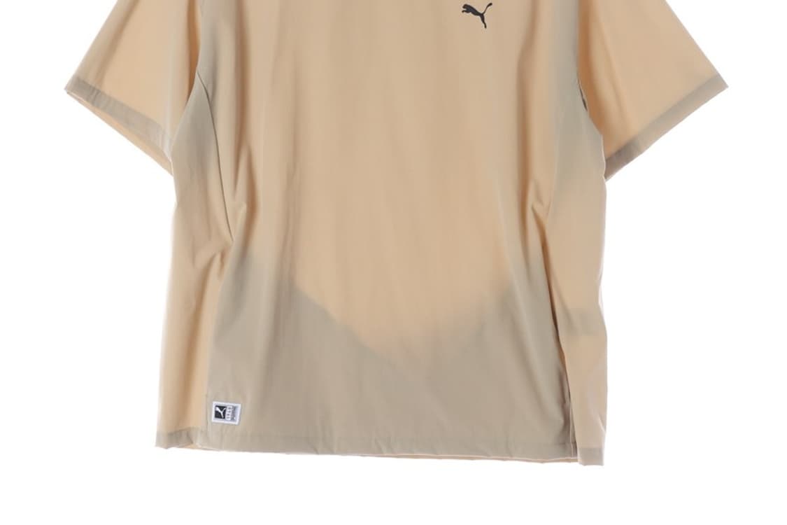 PUMA 우븐 스트레치 캣 로고 반팔 티셔츠 XL 상품이미지4