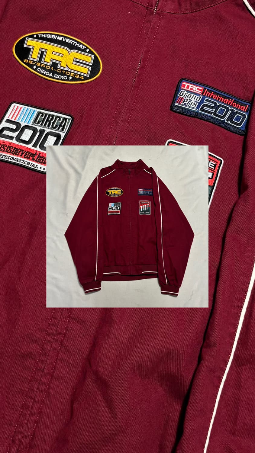 디스이즈네버댓 레이싱 자켓 상품이미지1