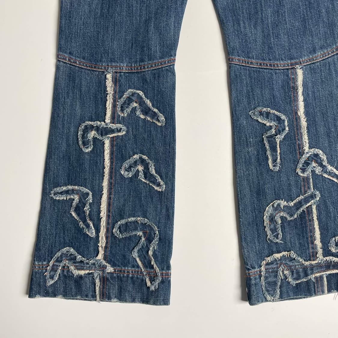 Evisu 시그니쳐 패치 부츠컷 팬츠 상품이미지8