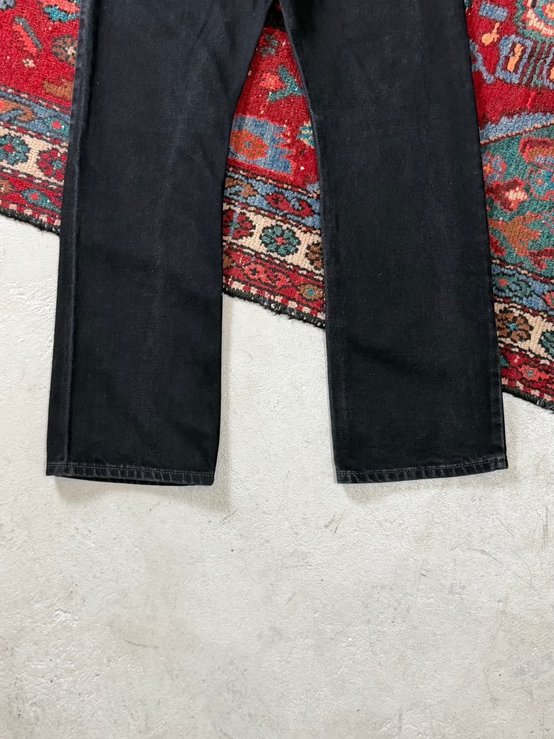 00's 빈티지 리바이스 517 블랙 부츠컷 리바이스 플레어진 상품이미지8