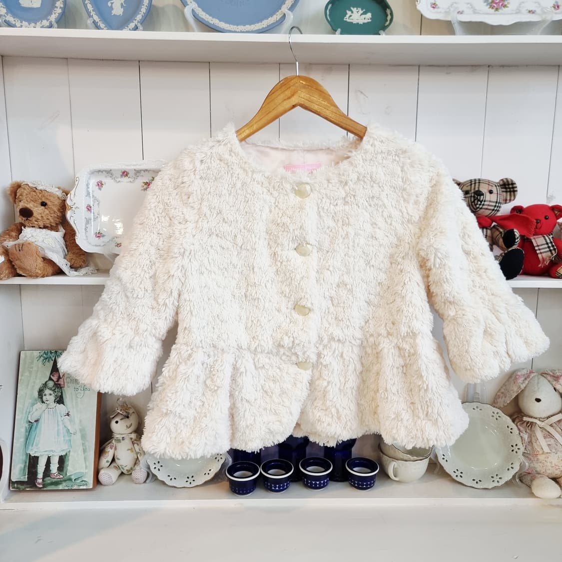 폭신 퍼 코트 상품이미지1