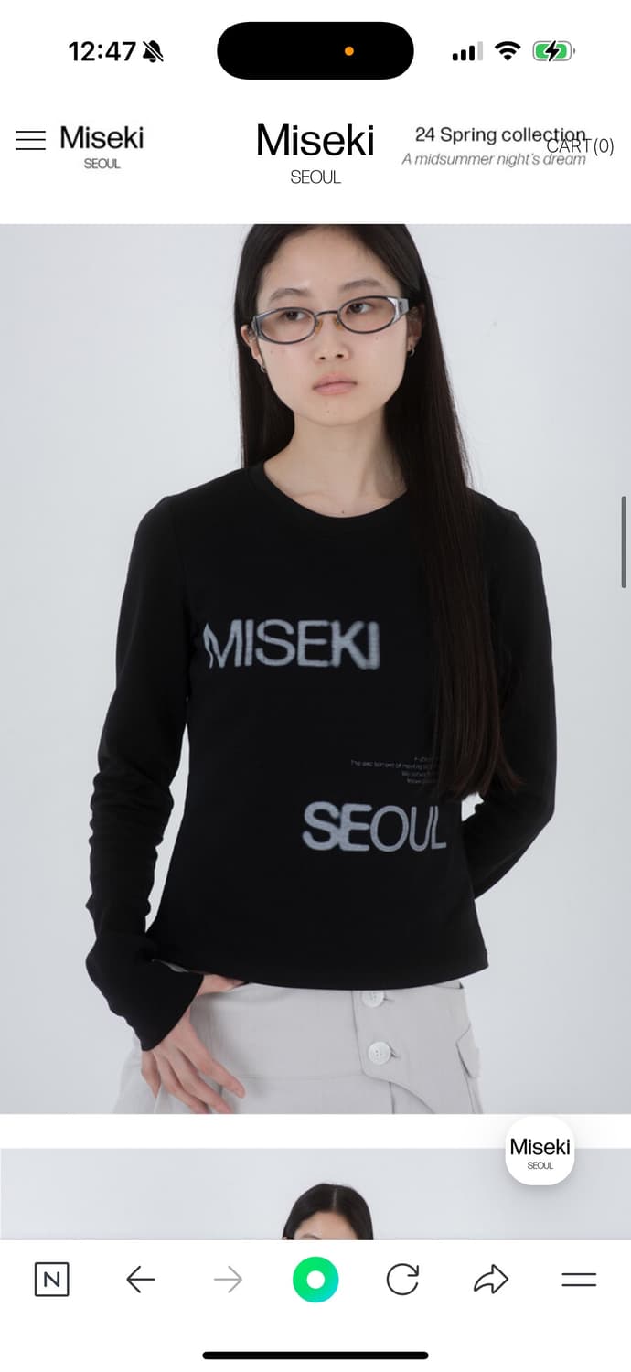 미세키서울 롱슬리브 상품이미지1