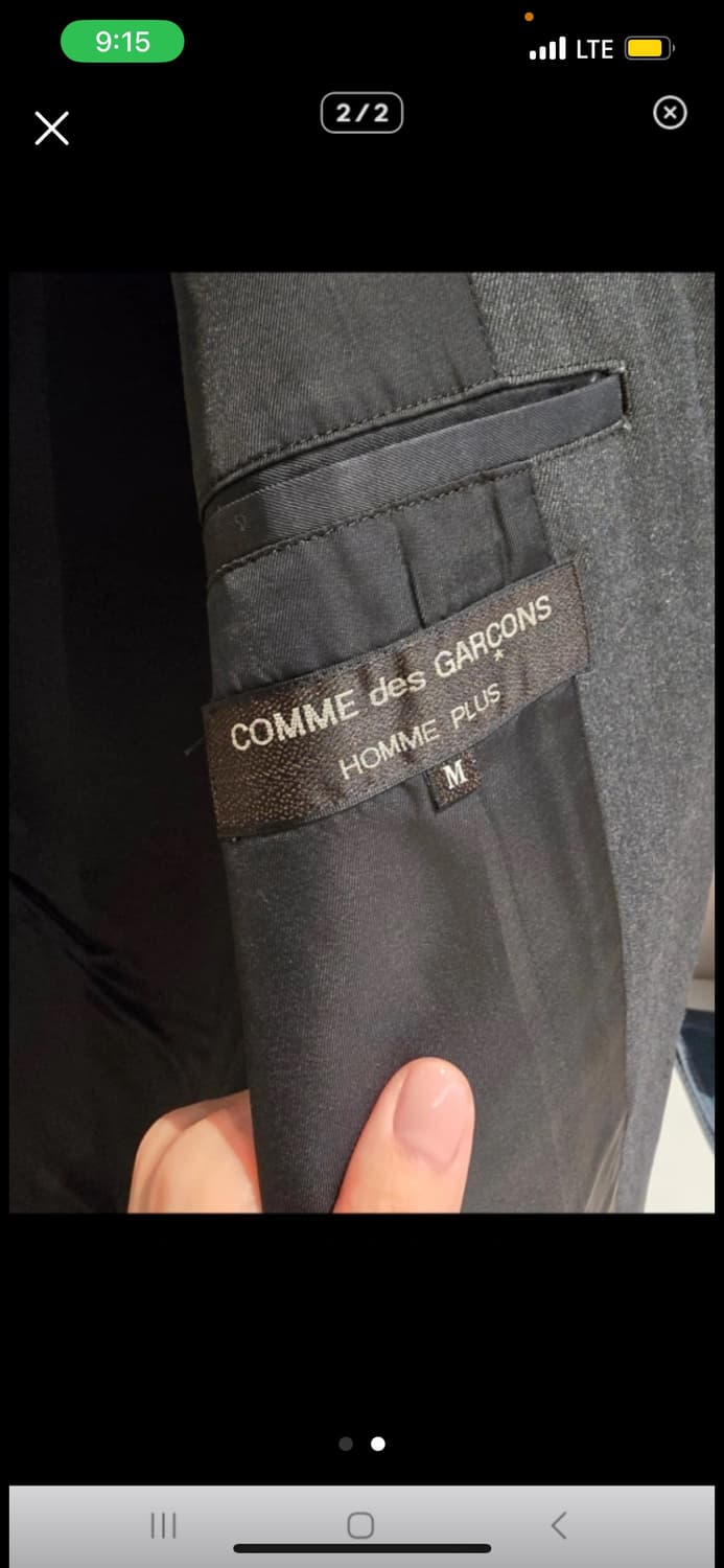 꼼데가르송 옴므 플러스 자켓 M 상품이미지4