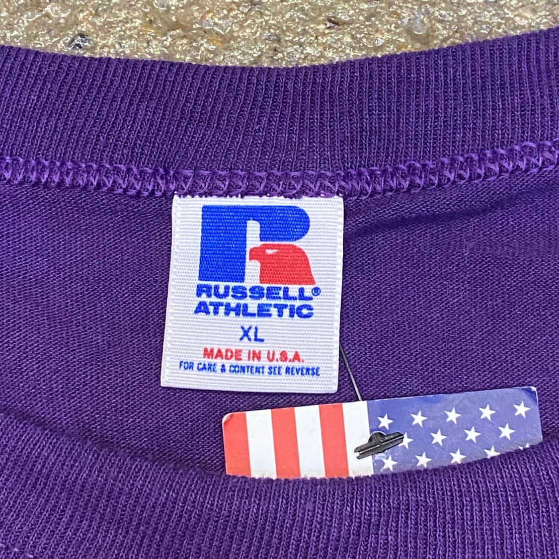 90s Made in USA 미국 빈티지 러셀 싱글스티치 레어 반팔티 상품이미지5