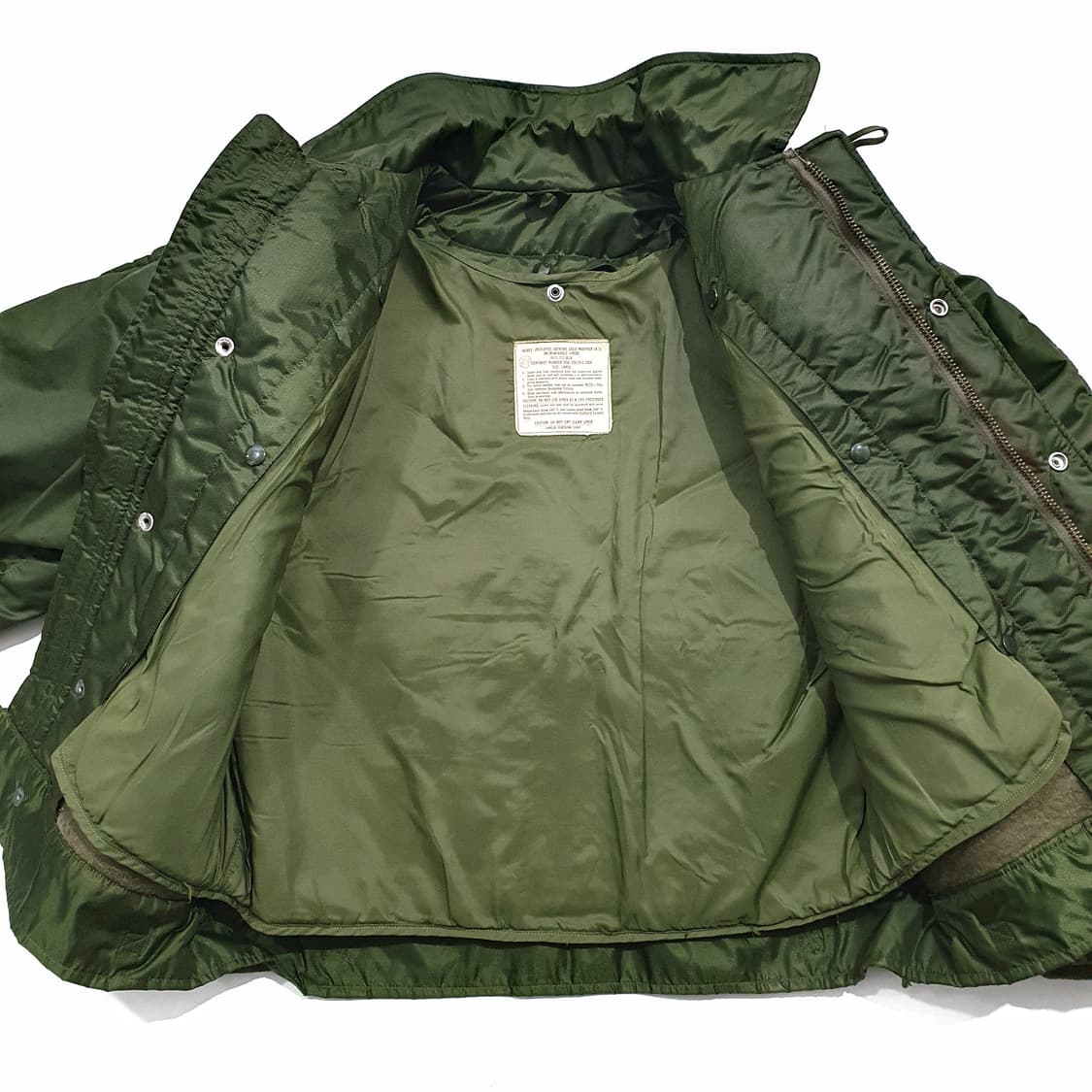 미군 usn 미해군 a-1 덱자켓 콜드웨더 자켓 L 110 데드스탁 상품이미지8