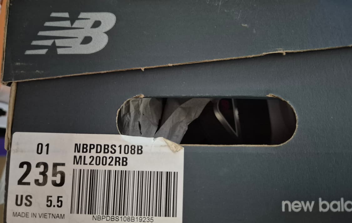 (새상품) 뉴발란스 ML2002RB 235mm 상품이미지3