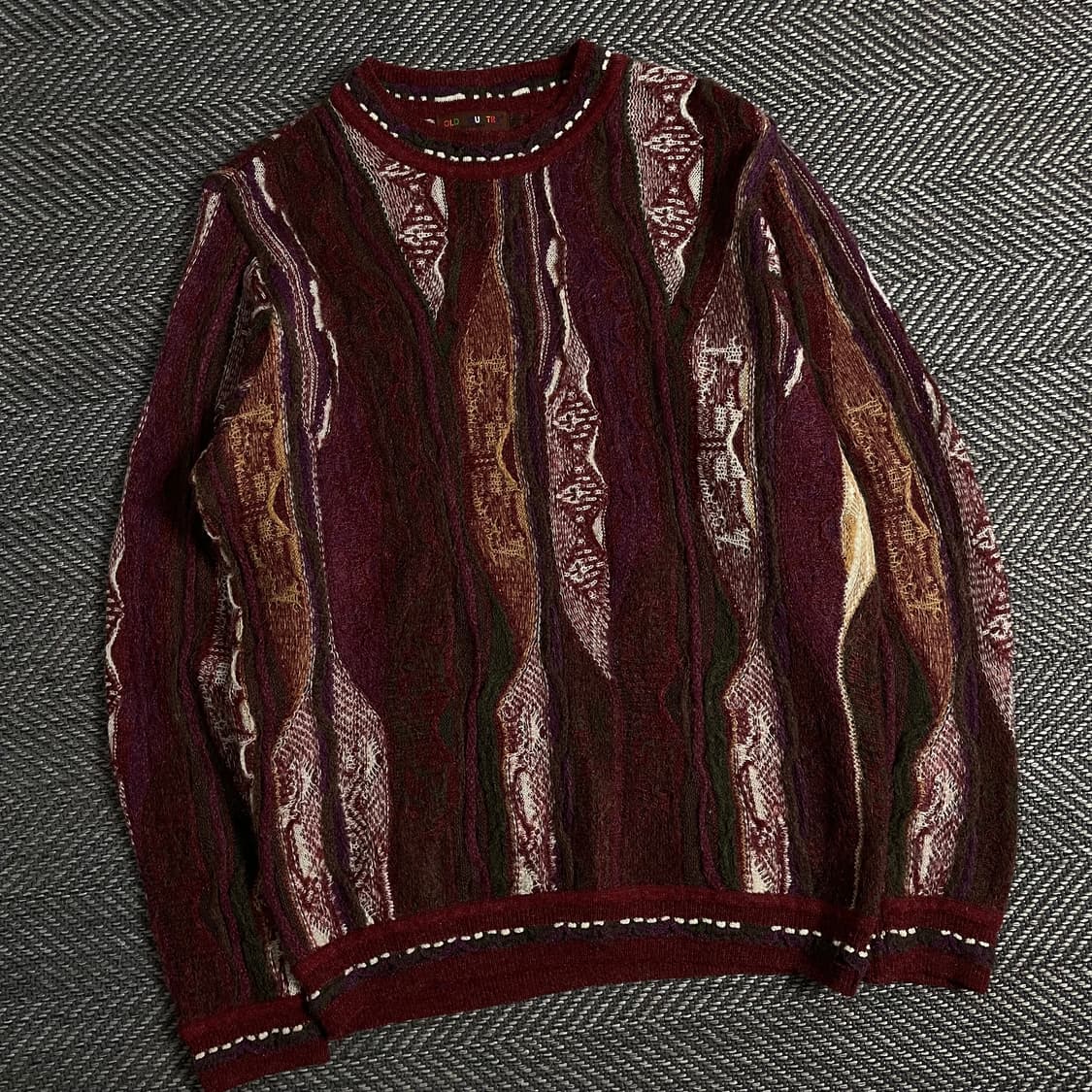 올드컨트리 아카이브 디테일 케이블 스웨터y 3079 상품이미지1