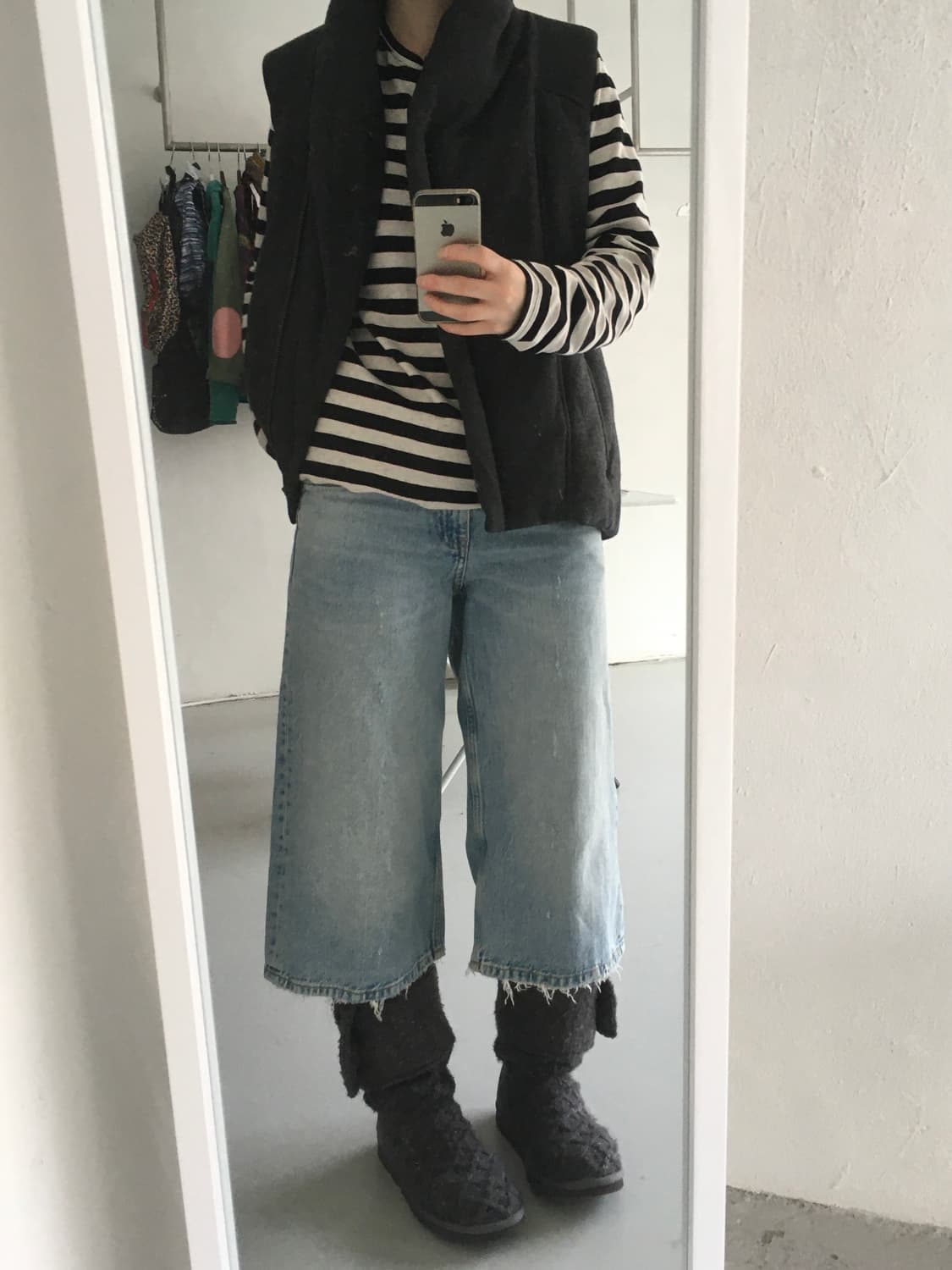 Helmut lang leather vest padding set 상품이미지9